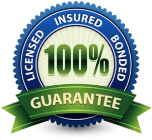 Licensed, insured and bonded badge